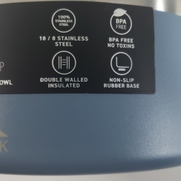 HydraPeak Pets Stainless Steel Dog Bowl 8 cups - Picture 5 of 7